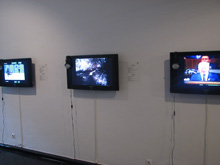 Videospotting z novo preobleko na obisku pri DIVI v Galeriji Škuc