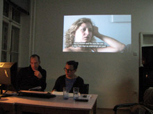 Zakulisje umetniškega delovanja ali Neplačano delo v umetnosti, predavanje (Sonke Gau in Katharina Schlieben)