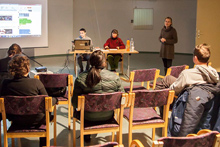 Lecture of Barbara Borčić in the Nova Gorica City Gallery