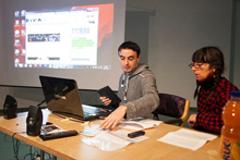 Lecture of Barbara Borčić in the Nova Gorica City Gallery