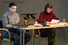 Lecture of Barbara Borčić in the Nova Gorica City Gallery