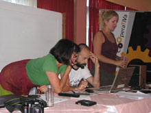 Predstavitev Postaje Diva na konferenci JournArt Cooprative, 2010