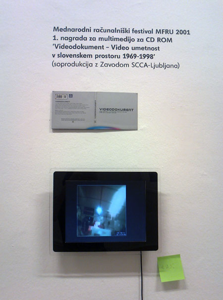 Internet Portfolio in Videodokument na razstavi Powered by Ljudmila