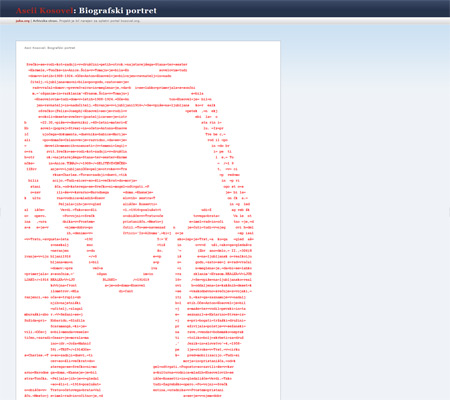 Jaka Železnikar, Ascii Kosovel (Kosovel: vzorčen, Natipkaj portret, Biografski portret)