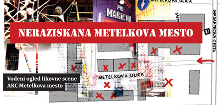 Voden ogled likovne scene AKC Metelkova mesto