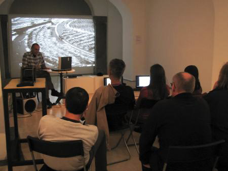 Lecture performance by artist Dejan Habicht