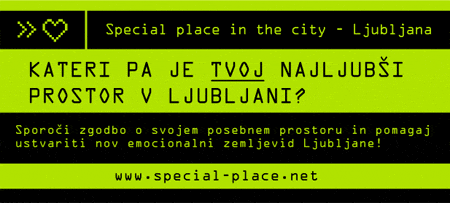 Special place in the city - Ljubljana