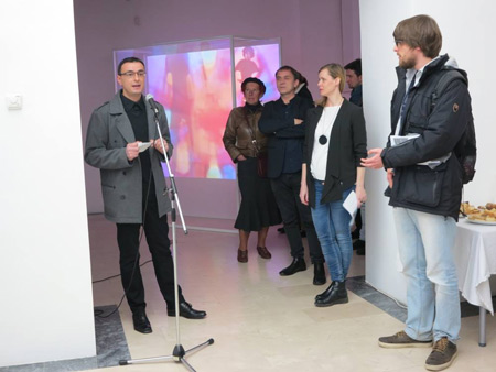 Proximity Effect, exhibition opening at Vžigalica gallery. Photo: Vžigalica Gallery (MGML) archive