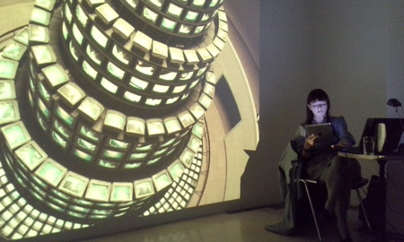 Lecture by Ida Hiršenfelder:
The dimensions of video space and the art of projection