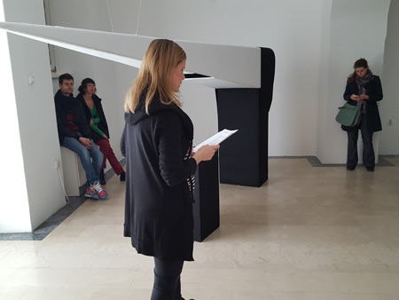 Visit of the exhibition with the curator Nika Grabar