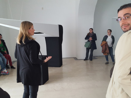 Visit of the exhibition with the curator Nika Grabar