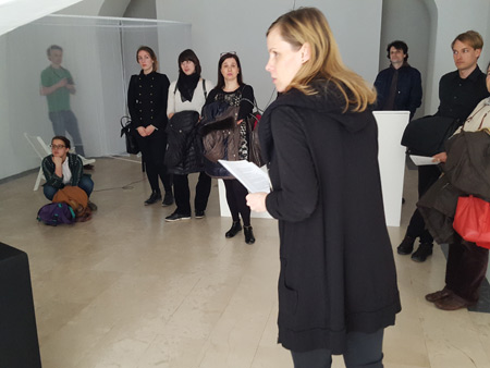 Visit of the exhibition with the curator Nika Grabar