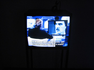 Dalibor Martinis: Data Recovery 1974–2009, installation and videoworks