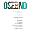Osebno/Personal, catalogue