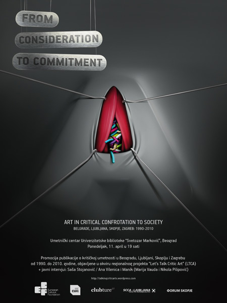 Let's Talk Critic Art, plakat